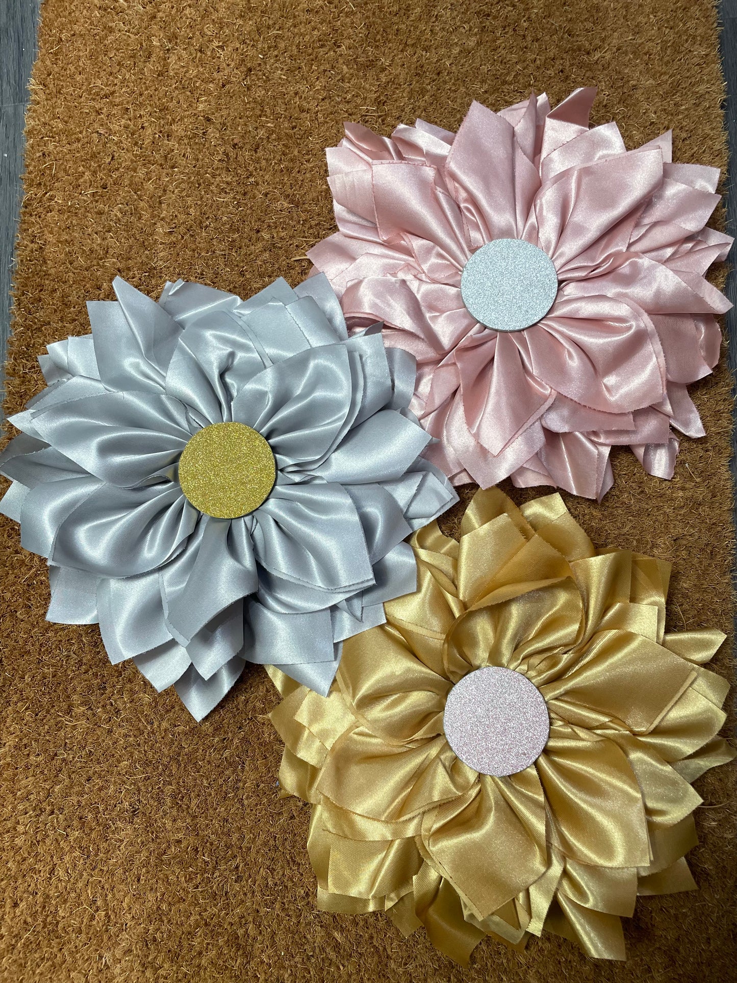 3 piece flower home decor