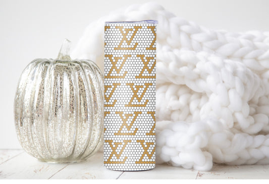 LVDiamond Rhinestone Pattern