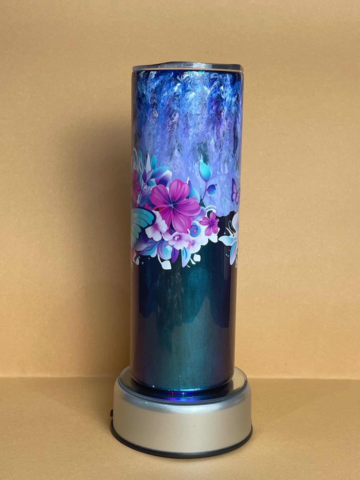 Blue Butterfly Hyperion Tumbler