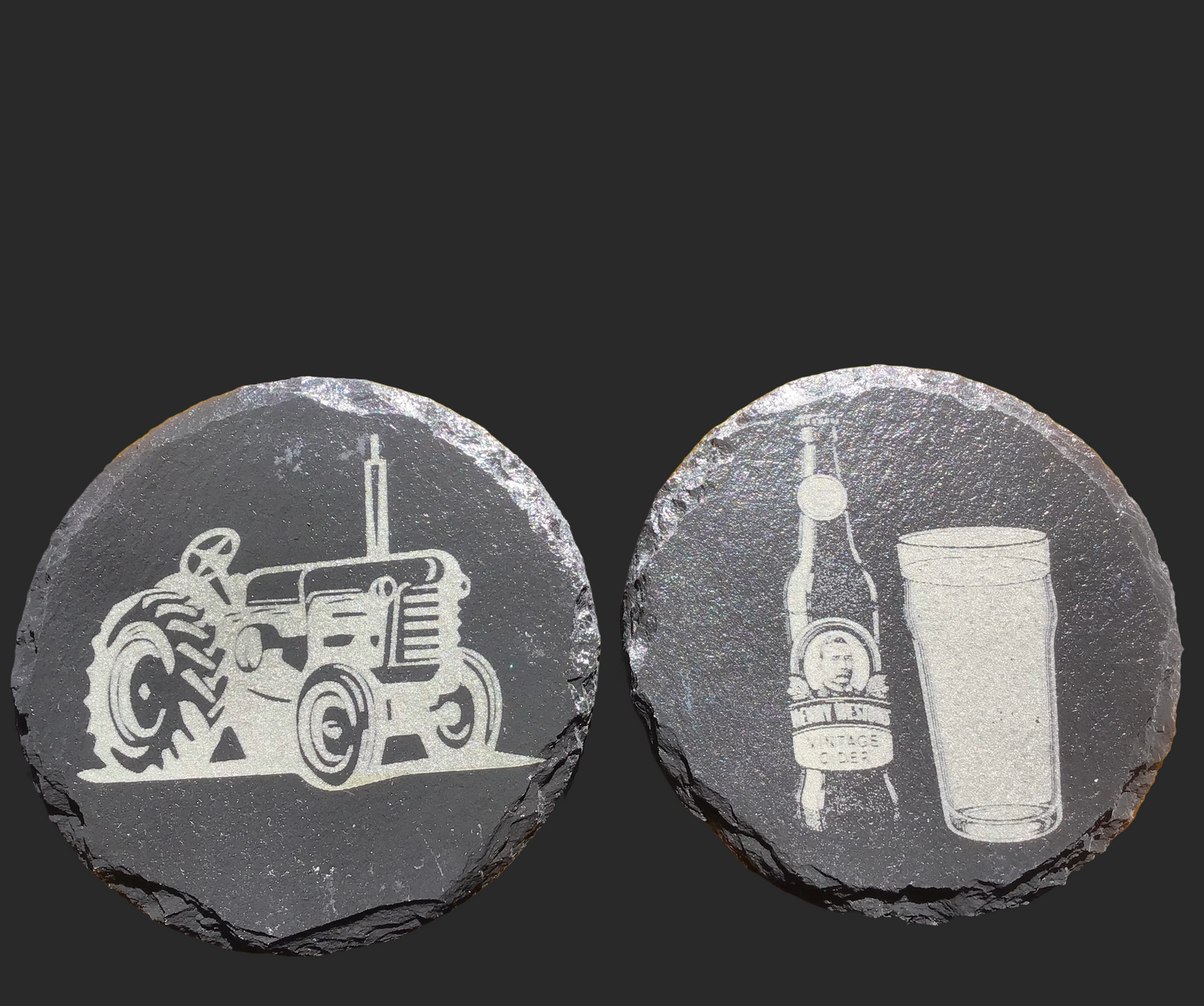 Slate coasters