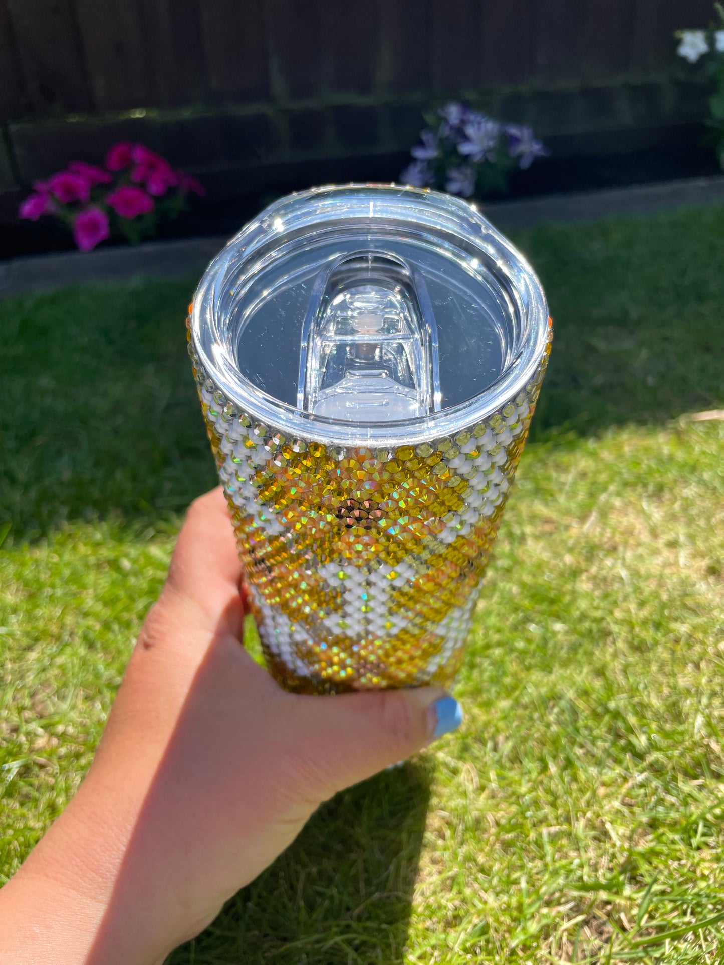 Sunflower & Daisy tumbler