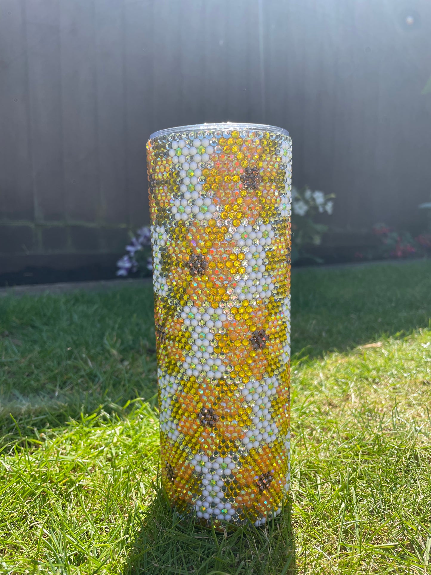 Sunflower & Daisy tumbler