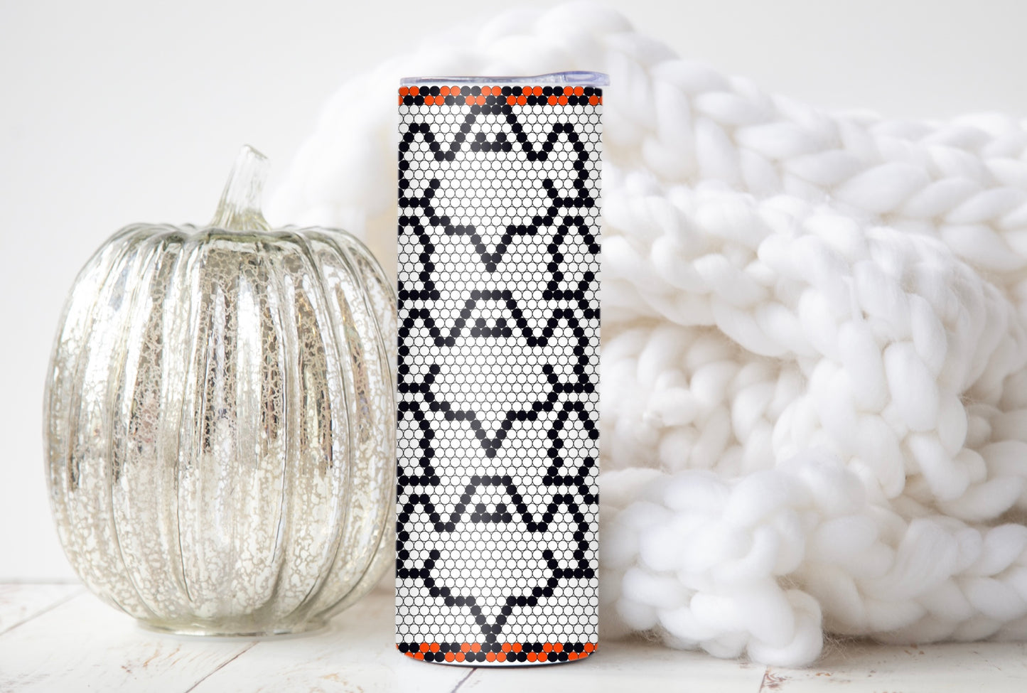 Ghostly Rhinestone Pattern