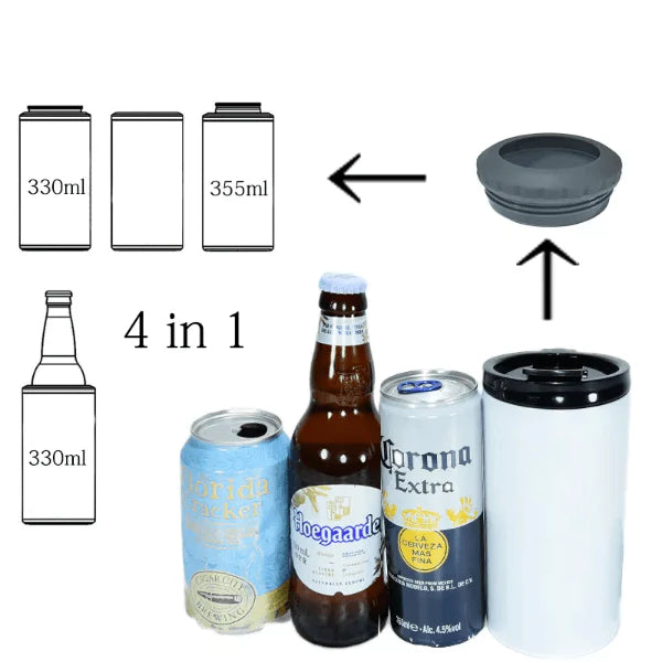 16oz 4 in 1 can cooler